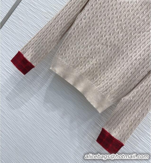 Buy Cheapest Miu Miu Wool Sweater M093053 Beige 2026
