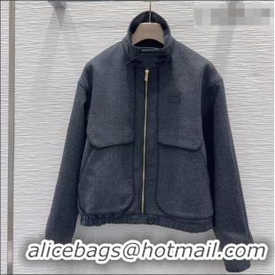 Most Popular Miu Miu Jacket M093054 Grey 2026