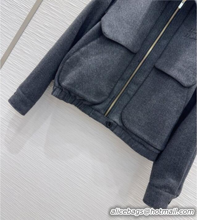 Most Popular Miu Miu Jacket M093054 Grey 2026