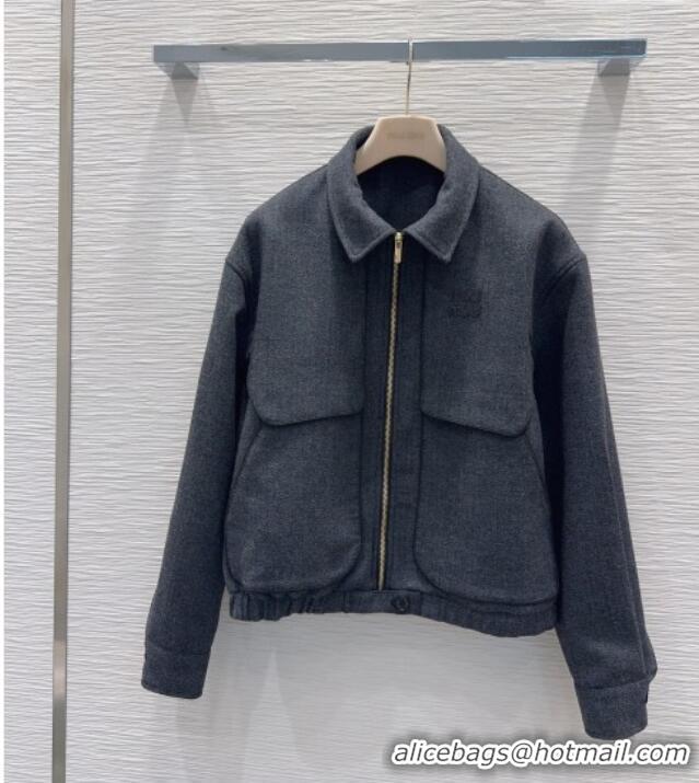 Most Popular Miu Miu Jacket M093054 Grey 2026