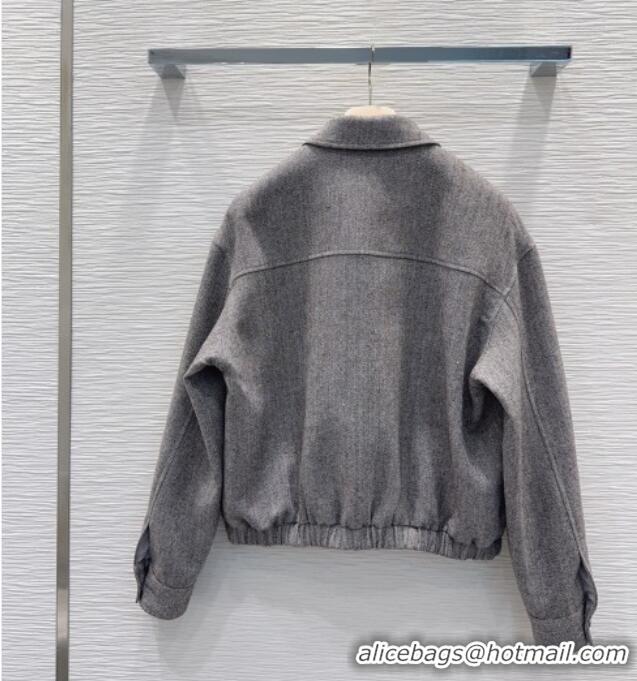 Best Quality Miu Miu Jacket M093055 Light Grey 2026