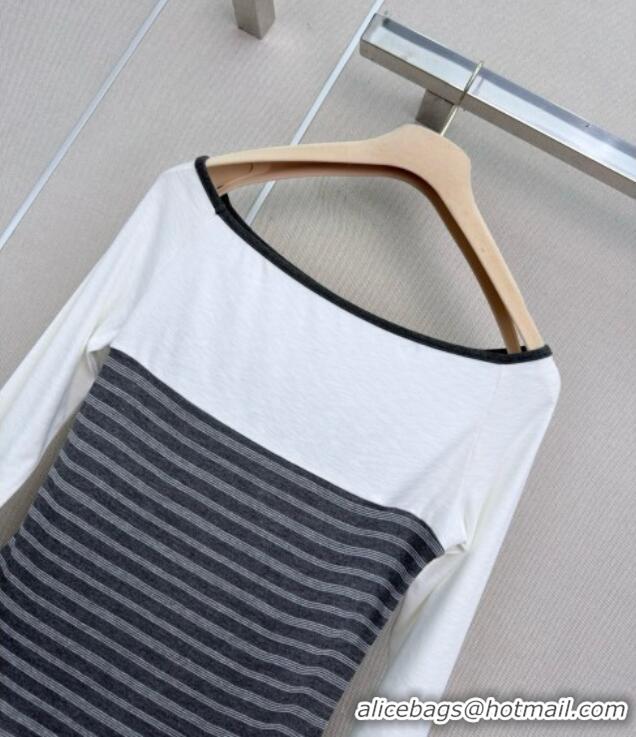 Good Product Miu Miu Top CH093058 White/Grey 2026