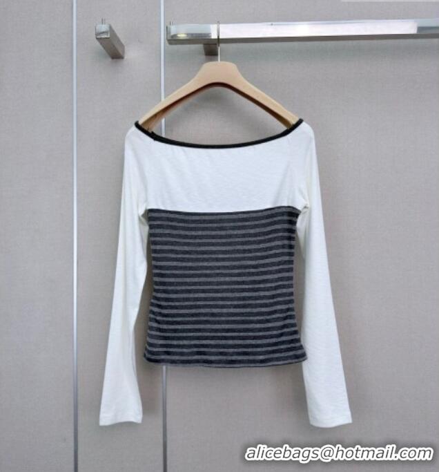 Good Product Miu Miu Top CH093058 White/Grey 2026