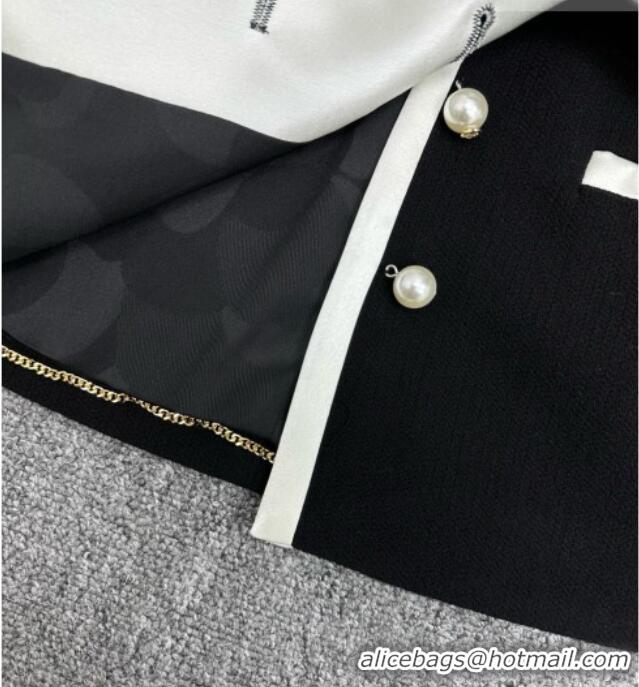 Good Looking Chanel Jacket with Belt CH100113 Black 2026