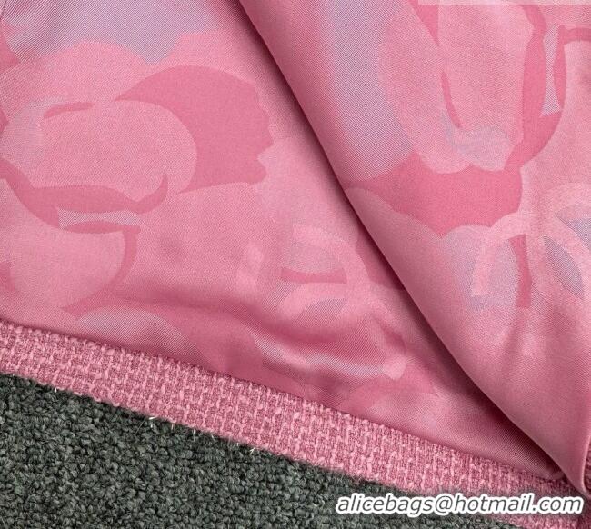 Top Grade Chanel Tweed Vest CH100114 Pink 2026