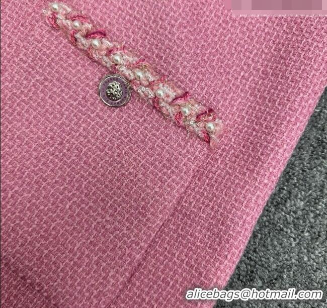 Top Grade Chanel Tweed Vest CH100114 Pink 2026