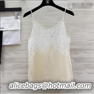 Best Product Chanel Silk Vest CH100126 Beige 2026