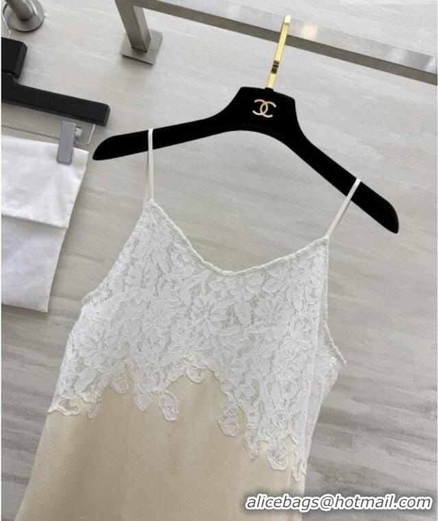 Best Product Chanel Silk Vest CH100126 Beige 2026