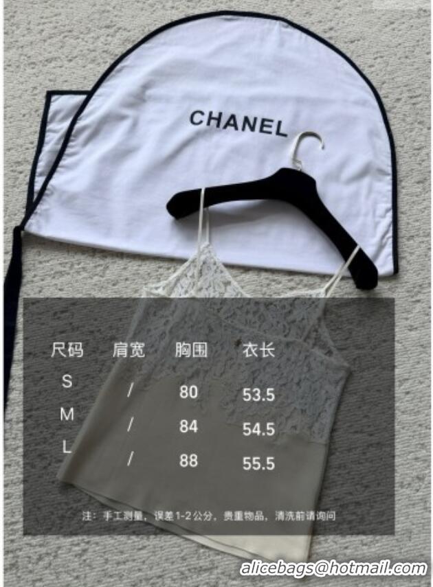 Best Product Chanel Silk Vest CH100126 Beige 2026