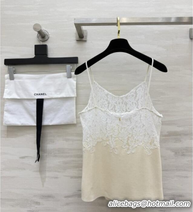 Best Product Chanel Silk Vest CH100126 Beige 2026