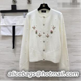 Famous Brand Chanel Cardigan CH100130 White 2026
