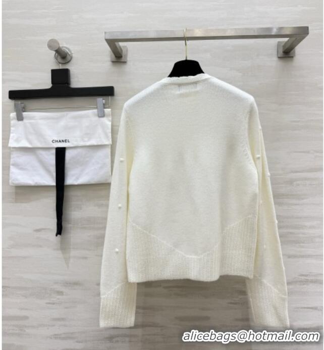 Famous Brand Chanel Cardigan CH100130 White 2026