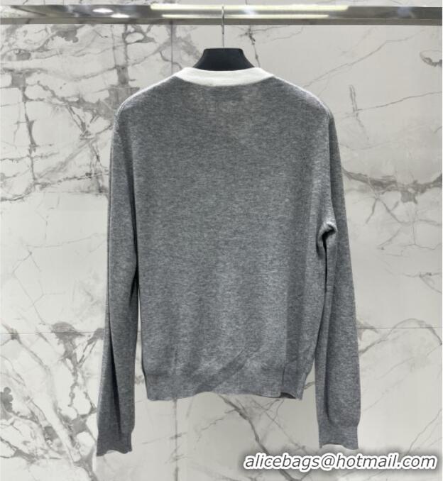 ​Buy Promotional Prada Knit Sweater P100102 Grey 2026