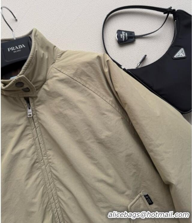 Best Price Prada Down Jacket P100617 Khaki 2026