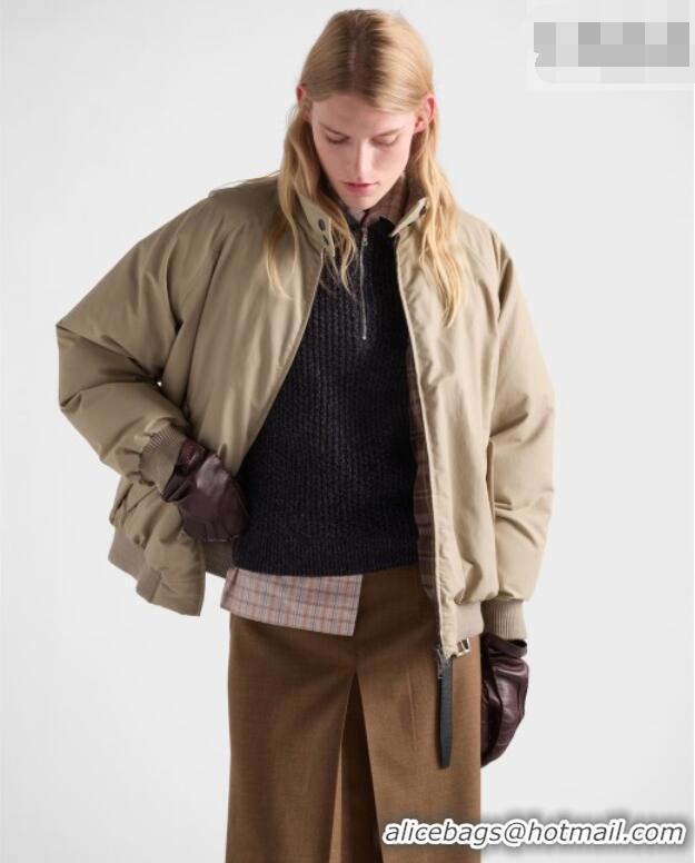 Best Price Prada Down Jacket P100617 Khaki 2026