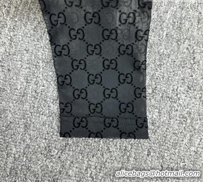 New Design Gucci GG Mesh Top G100117 Black 2026