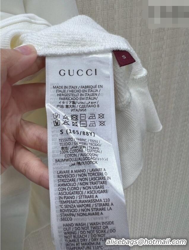 Market Sells Gucci Cotton Sweatshirt G100604 White 2026