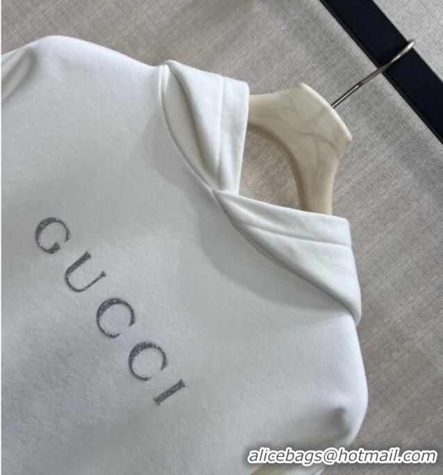 Market Sells Gucci Cotton Sweatshirt G100604 White 2026