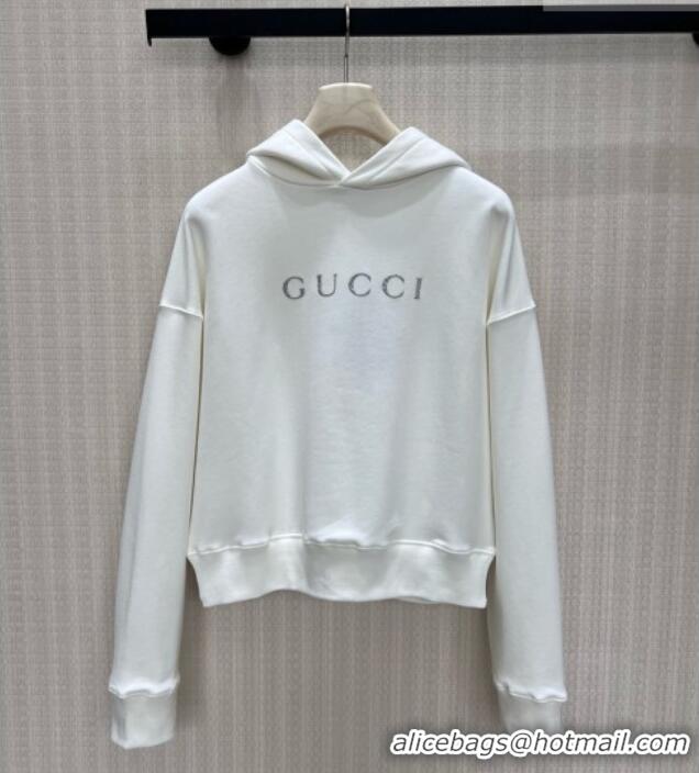 Market Sells Gucci Cotton Sweatshirt G100604 White 2026