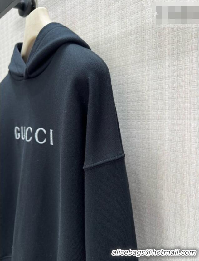 Top Design Gucci Cotton Sweatshirt G100605 Black 2026