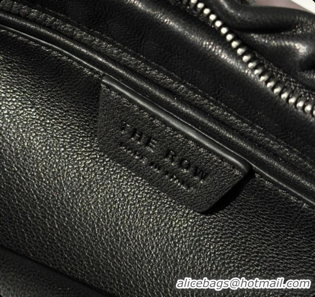 Promotional The Row Large Bourse Shoulder Bag in Nappa Leather 8833 Black 2026