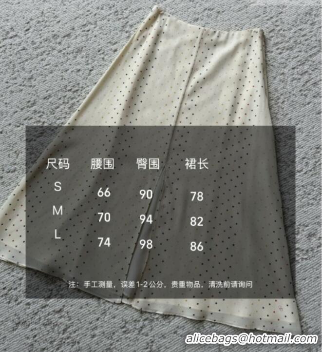 Good Quality Valentino Silk Skirt V100127 Beige 2026