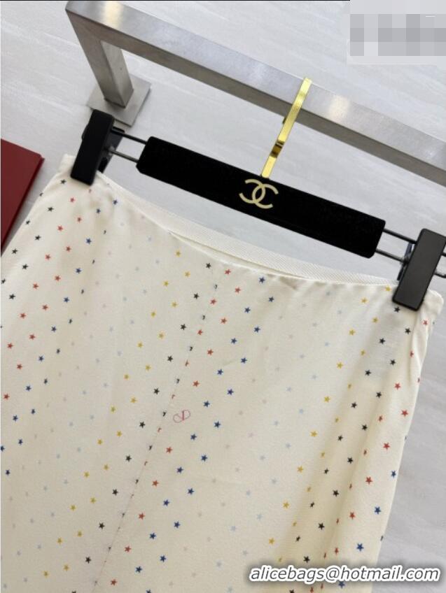 Good Quality Valentino Silk Skirt V100127 Beige 2026