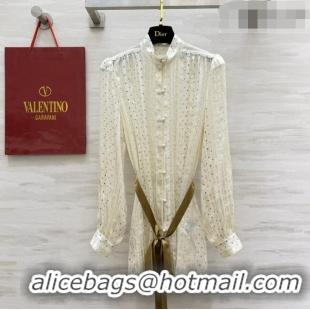 Particularly Recommended Valentino Silk Shirt V100128 Beige 2026