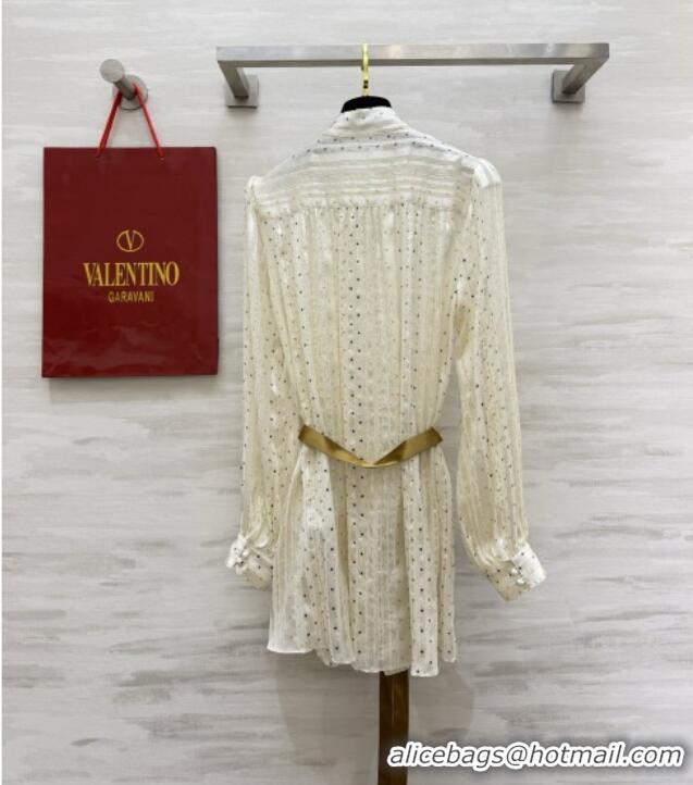 Particularly Recommended Valentino Silk Shirt V100128 Beige 2026