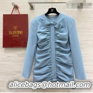 Best Price Discount Valentino Bow Top V100129 Blue 2026