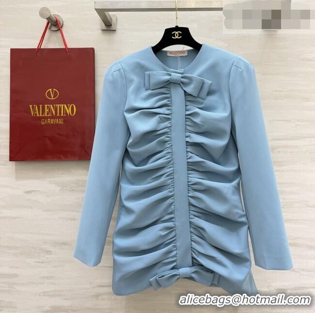 Best Price Discount Valentino Bow Top V100129 Blue 2026