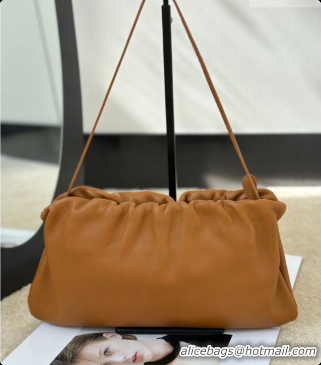 Classic Practical The Row Large Bourse Shoulder Bag in Nappa Leather 8833 Yellow 2026