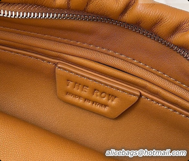 Classic Practical The Row Large Bourse Shoulder Bag in Nappa Leather 8833 Yellow 2026