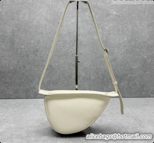 Cheaps The Row Banana Crossbody Bag in Grained Leather 1871 White 2026
