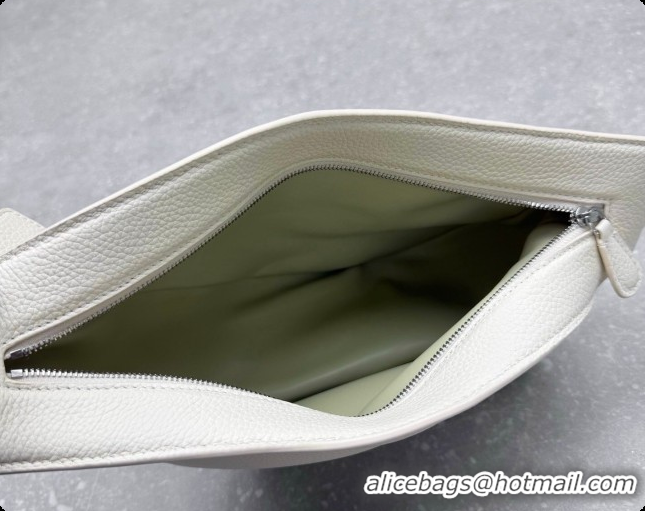 Cheaps The Row Banana Crossbody Bag in Grained Leather 1871 White 2026