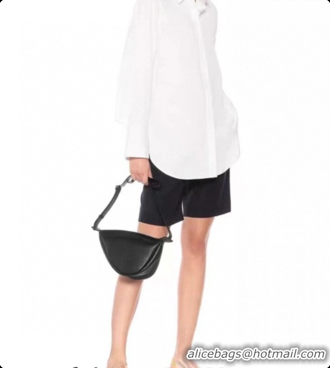 New Design The Row Banana Crossbody Bag in Grained Leather 1871 Chocolate 2026