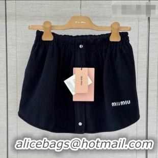 Shop Cheap Miu Miu Fleece Skirt M100144 Blue 2026