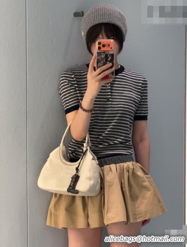 ​Top Design Miu Miu Skirt M100608 Khaki 2026