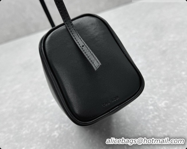 Comfortable The Row 90's Crossbody Bag in Nappa Leather 1824 Black 2026