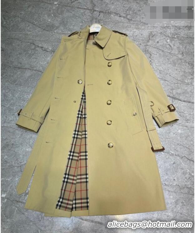 Reasonable Price Burberry Trench Coat B100601 Khaki 2026