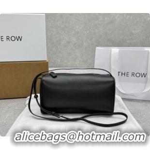 Charming The Row 90's Crossbody Bag in Nappa Leather 1824 Ebony 2026
