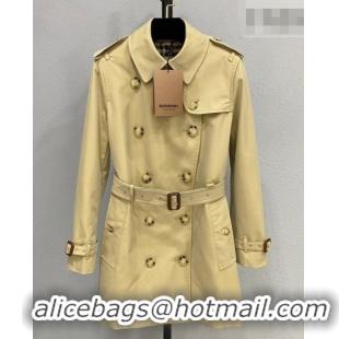 Reasonable Price Discount Burberry Trench Coat B100622 Khaki 2026