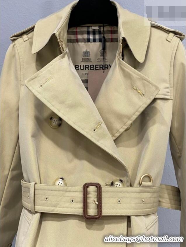 Reasonable Price Discount Burberry Trench Coat B100622 Khaki 2026