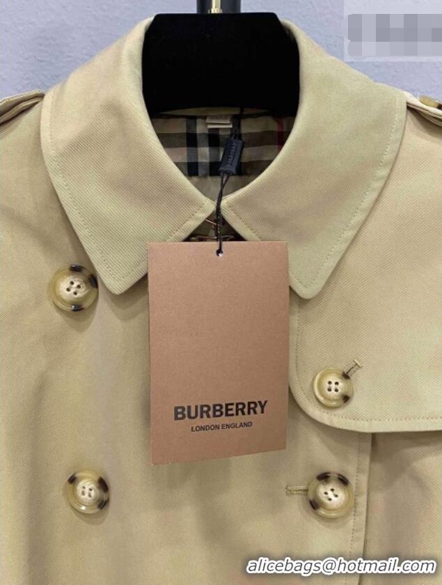 Reasonable Price Discount Burberry Trench Coat B100622 Khaki 2026