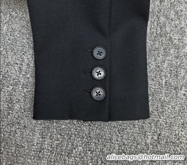 Fashion Discount Dior Velvet Jacket CH100115 Black 2026