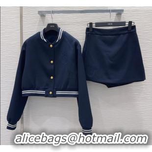 Best Product Dior Jacket and Divided Skirts D100609 Blue 2026