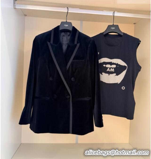 Most Popular Fendi Velvet Jacket F100623 2026