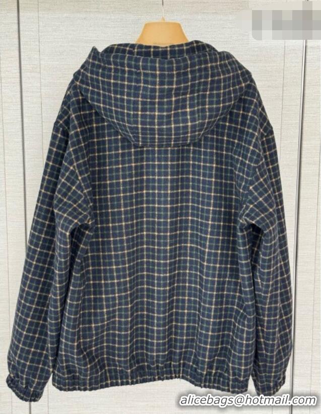 Best Quality Miu Miu Jacket M100628 Green/Deep Blue 2026