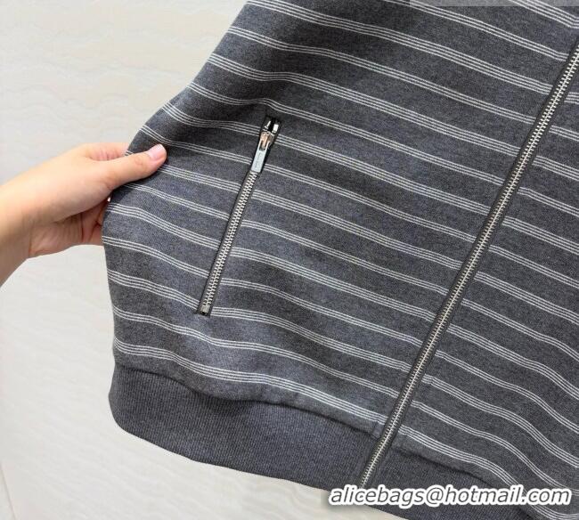 Best Quality Miu Miu Cotton Jacket M100644 Grey 2026