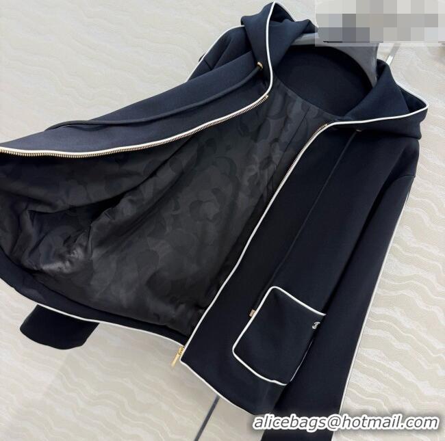 Top Design Chanel Cotton Jacket and Skirt A100642 Black 2026